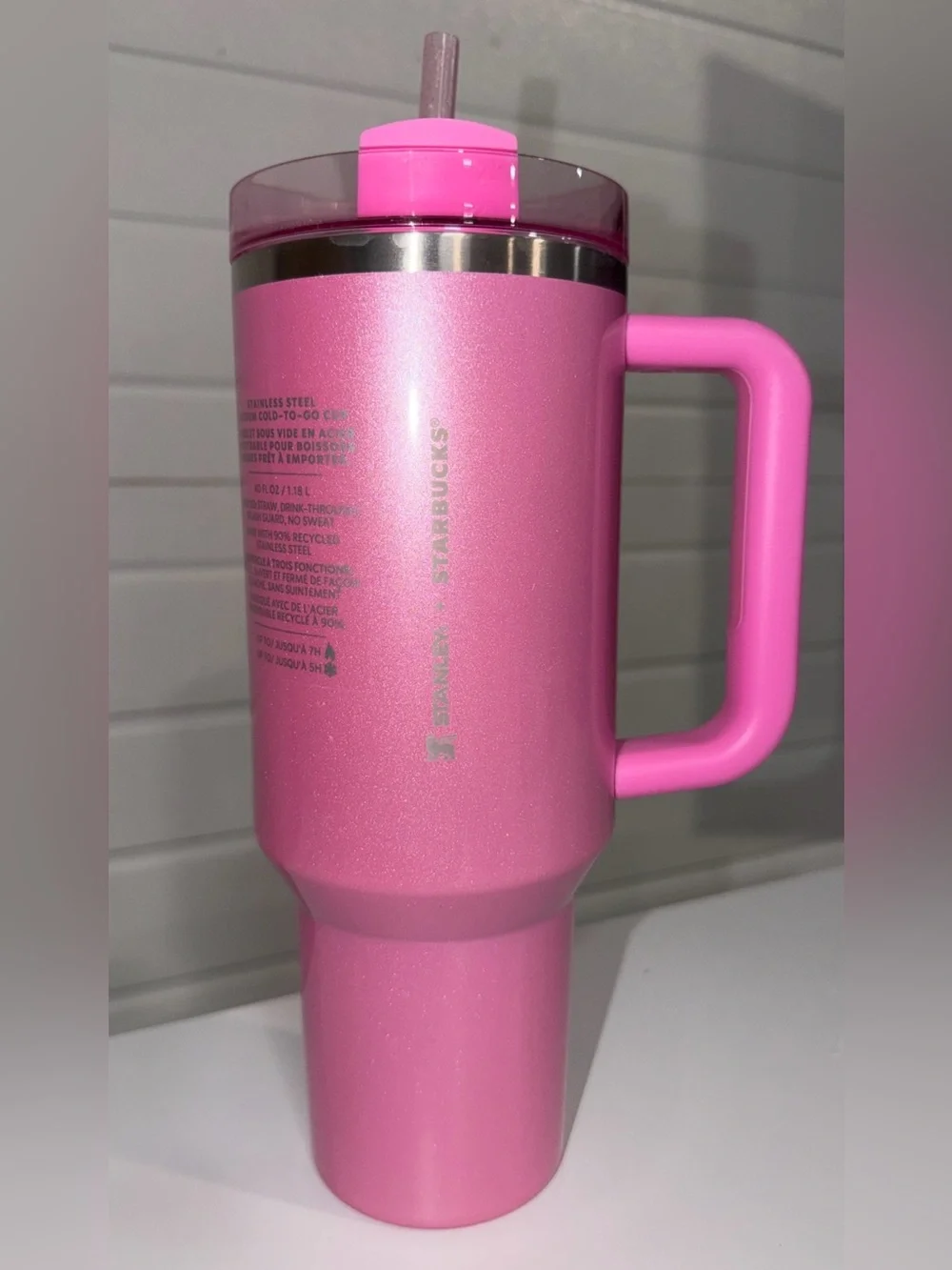 Stanley x Starbucks Winter Pink 40oz Tumbler 2024 LIMITED EDITION